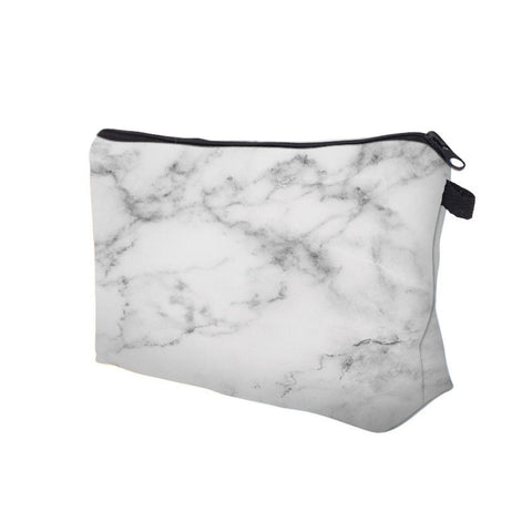 Marble Pattern Women Makeup Bag Girls Cosmetic Bag-BS00555-Veeddydropshipping