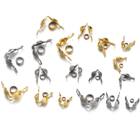 Steel Necklace Chain Beads Findings For DIY Jewelry -JW01593-Veeddydropshipping