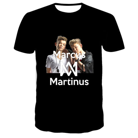 T-Shirt Men Women Summer Short Sleeve-MF00219-Veeddydropshipping