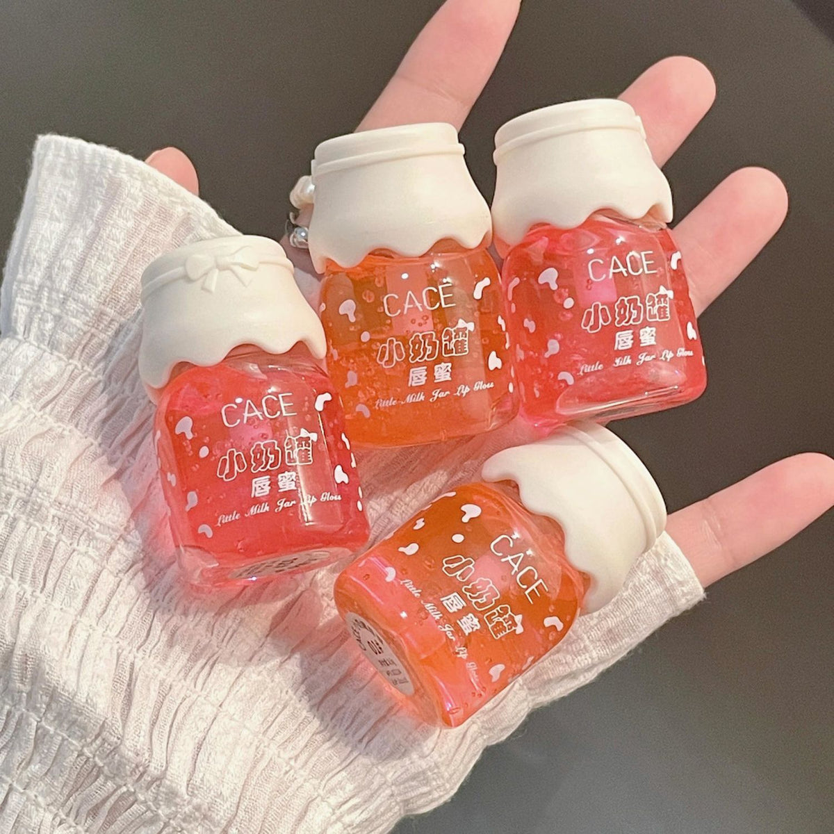 Jar Lip Gloss Lip Plumper Oil Moisturizing Lipstick-BH00673-Veeddydropshipping