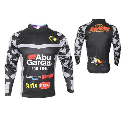 2022 New Outdoor Fishing Clothing Sunscreen Summer Long Sleeve Fish Print Casual -OS00484-Veeddydropshipping