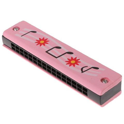 Double Row Blowable Harmonica Cute Cartoon Pattern-OS01535-Veeddydropshipping