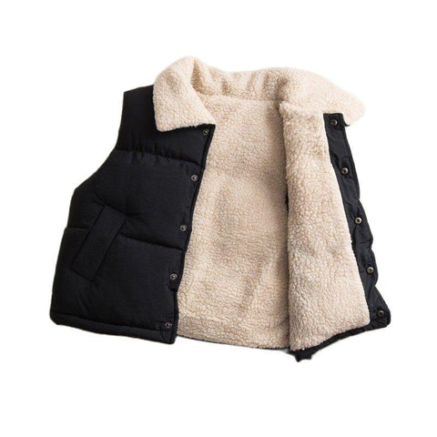 Children Vests Girls Boys Kids Corduroy Jackets-Veeddydropshipping