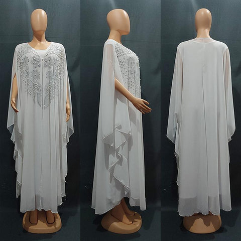 Abayas Women Fashion Dress Caftan Wedding-WF01510-Veeddydropshipping
