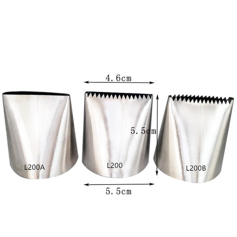 Extra Large Stainless Steel Icing Piping Nozzles-HA01221-Veeddydropshipping
