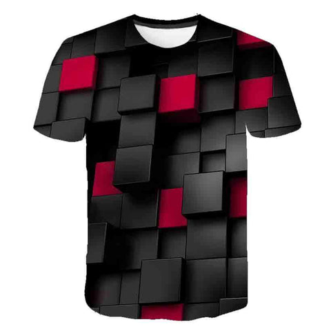 Kids Clothes Baby Boys Girl Summer 3D Pattern T-shit-Veeddydropshipping