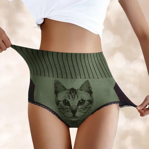 Women High Waist Panties Slimming Underwear-WF00977-Veeddydropshipping