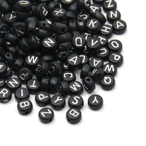 Mixed Letter Acrylic Jewelry Beads Making Necklace Brac elet DIY-JW01465-Veeddydropshipping