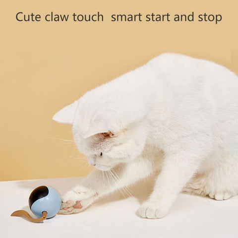 Automatic Smart Cat Toy USB Interactive Electric Jumping Ball-HA01455-Veeddydropshipping