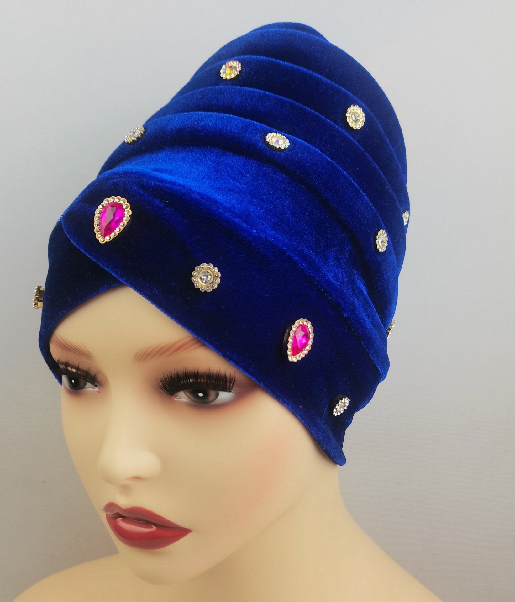 African Bonnets Women Head Wrap-Veeddydropshipping