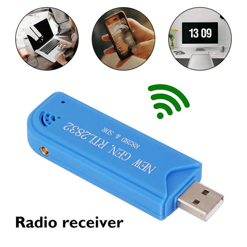 USB 2.0 TV Receiver DAB FM RTL2832U R828D SDR RTL A300U 25MHz-CE00847-Veeddydropshipping