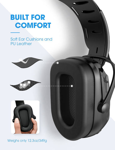 Bluetooth   Adjustable Hearing Protection Headphones-CO00672-Veeddydropshipping