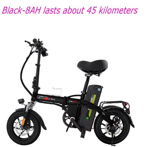 Folding Electric Bicycle Electric Bicycle Small Battery Car Generation Motorcycles -OS01108-Veeddydropshipping