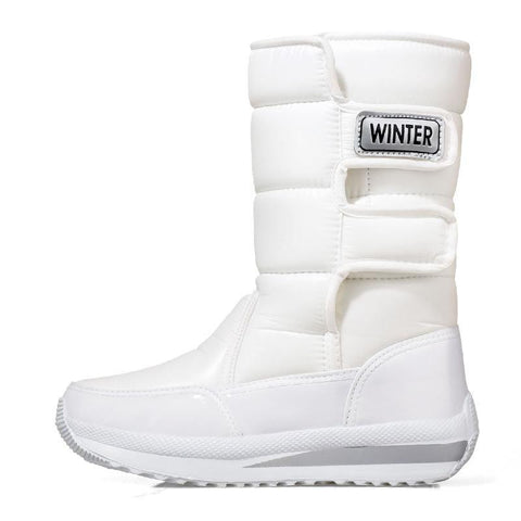 Plus Velvet Warm Cotton Women Shoes Waterproof Winter Shoes-BS00969-Veeddydropshipping