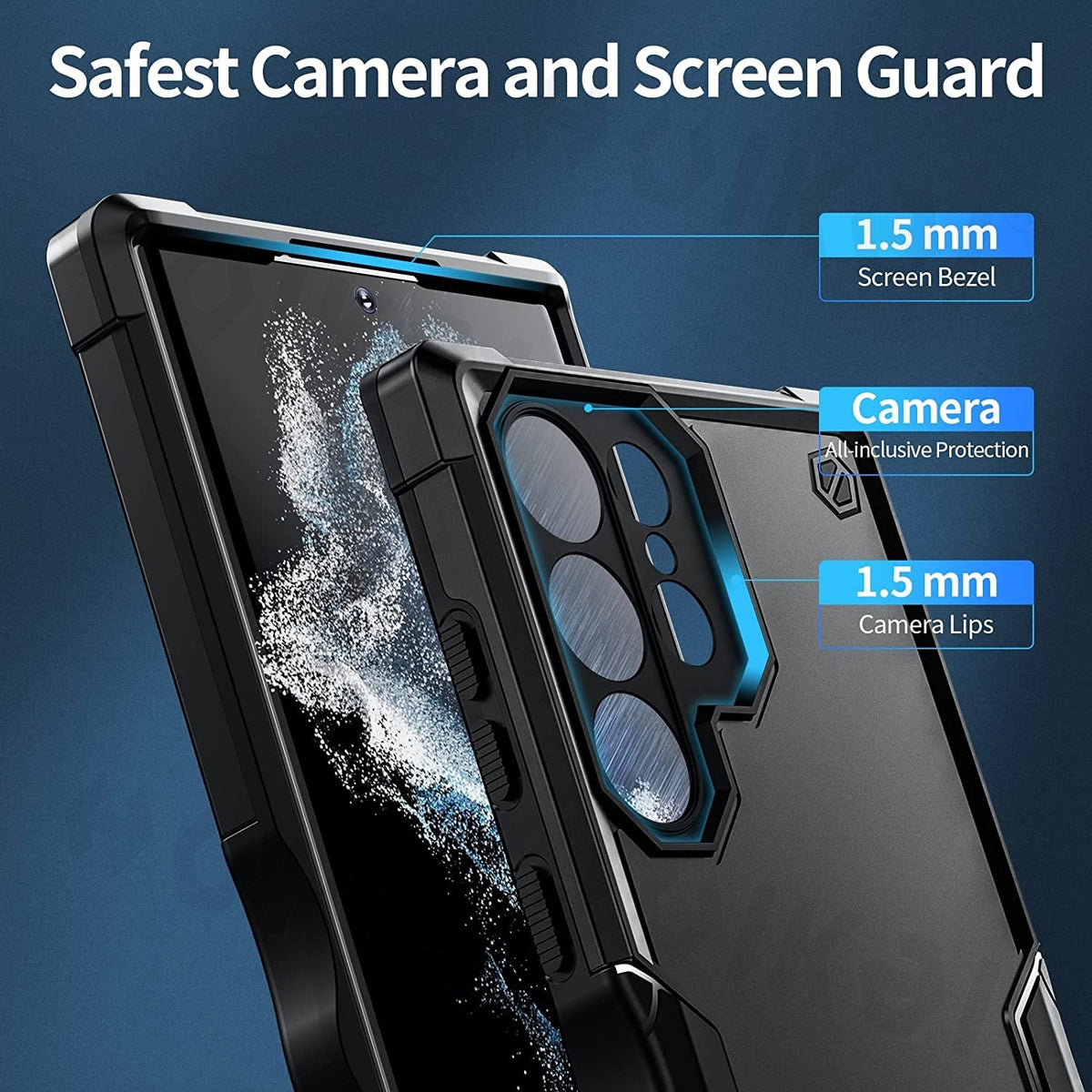 Shockproof Ultra-thin Mobile Case For Samsung Galaxy S22 Ultra S21 FE S22 Plus-PA00234-Veeddydropshipping