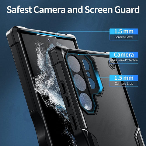 Shockproof Ultra-thin Mobile Case For Samsung Galaxy S22 Ultra S21 FE S22 Plus-PA00234-Veeddydropshipping