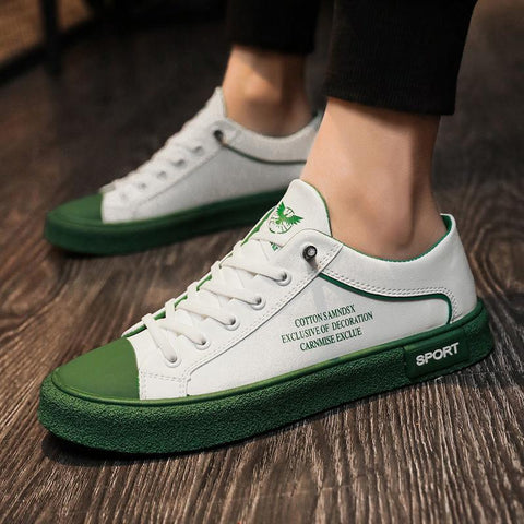 Vulcanize Shoes Canvas Shoes All-match Comfortable Men-BS01428-Veeddydropshipping