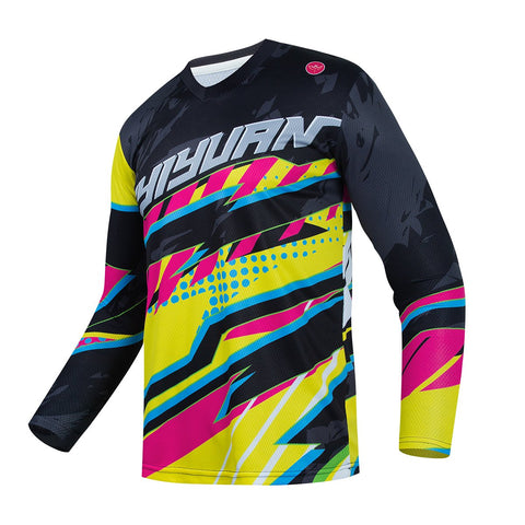 New Men's Downhill Jersey Motocross Clothing MTB Shirts Breathable Road Bike-OS01065-Veeddydropshipping