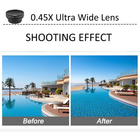 TOKOHANSUN Mobile Phone Lens 0.45x Super Wide Angle-PA01229-Veeddydropshipping