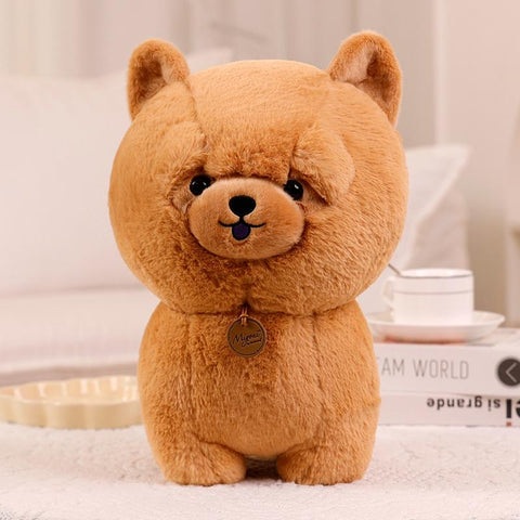 Husky Dog Plush Stuffed Animals Soft Baby Toys Wolf Dog/Bichon Chow-TB01554-Veeddydropshipping