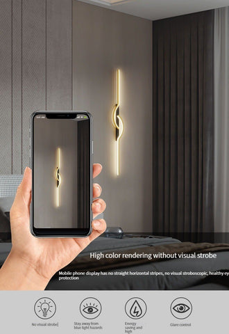 Led Bedside Wall Sconce Lamp-TI00439-Veeddydropshipping