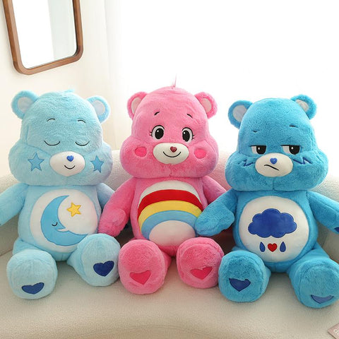 Cartoon Love Good Night Bear Plush Toy Cute Children Sleepy Bear Comfort-TB01578-Veeddydropshipping