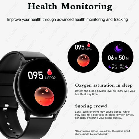 Smart Watch Women Men Display Smartwatch  -JW00818-Veeddydropshipping