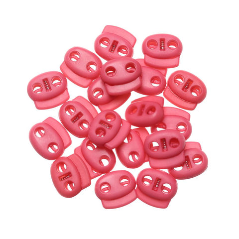 Multi-colors Hole Plastic Stopper Cord Lock-HA00074-Veeddydropshipping