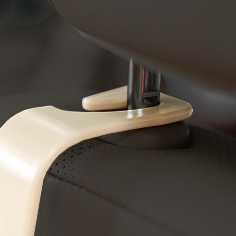 Back Seat Organizer Hanger Storage Hook Beige for Handbag-AM01335-Veeddydropshipping