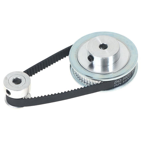 1Set GT2 Synchronous Wheel 20 60 Teeth 5MM Bore Aluminum- CE00070-Veeddydropshipping