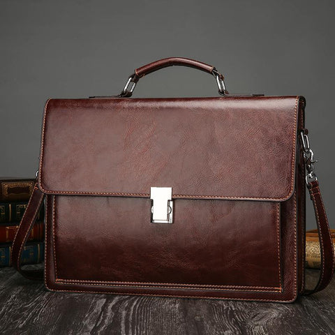 Men Business Document Hand Lock Multi-functional Shoulder-BS00479-Veeddydropshipping