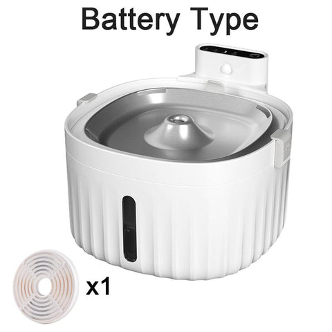 Charging Cat Water Fountain Intelligent Wireless-HA01392-Veeddydropshipping