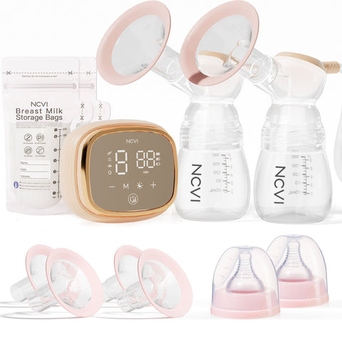 NCVI Double Electric Breast Pumps 4 Modes 9 Levels Extra Large Battery 4-TB00624-Veeddydropshipping
