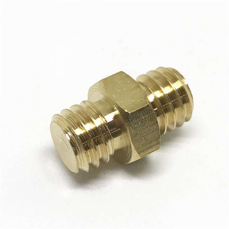 3/8&quot; Male to 3/8&quot; Male Tripod Thread Screw Adapter Brass 3/8 Converter -CE00270-Veeddydropshipping