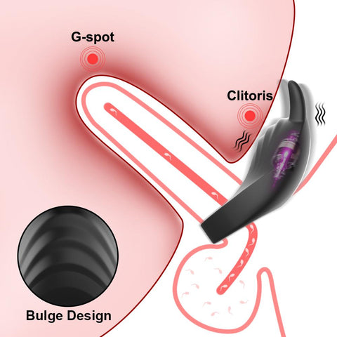 Adjustable Cock Ring for Men Remote Control Vibrating Penis Rings-BH01186-Veeddydropshipping