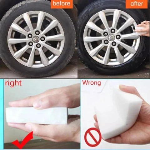 Melamine Sponge White Magic Sponge Eraser-HA01077-Veeddydropshipping