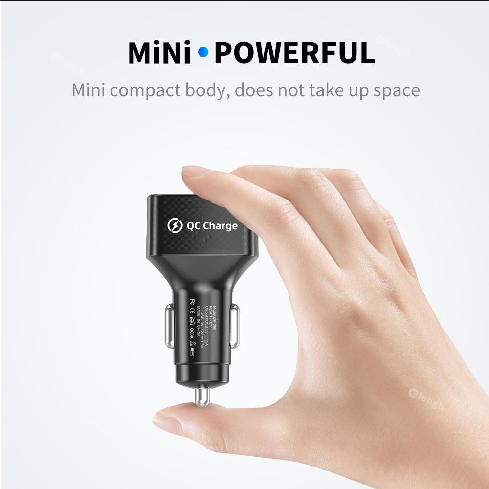 75W 6 Ports USB Car Charger 15A super fast charge-Veeddydropshipping