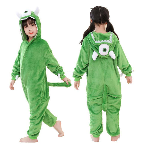 Animal Wolf Lion Licorne Onesie Kids Costume Jumpsuit Kigurumi-TB01058-Veeddydropshipping