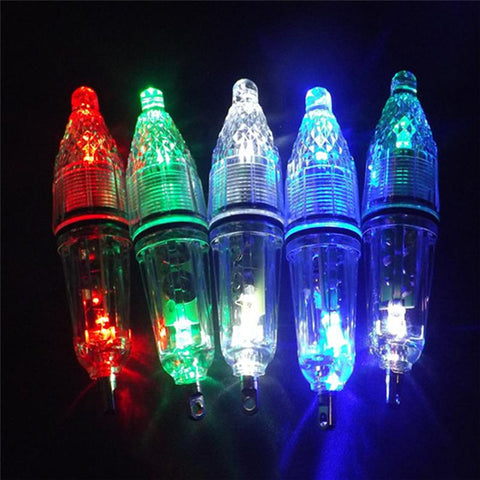 12cm Deep Drop Underwater LED Lure Light 0-300M Fishing Squid Flash-TI00960-Veeddydropshipping