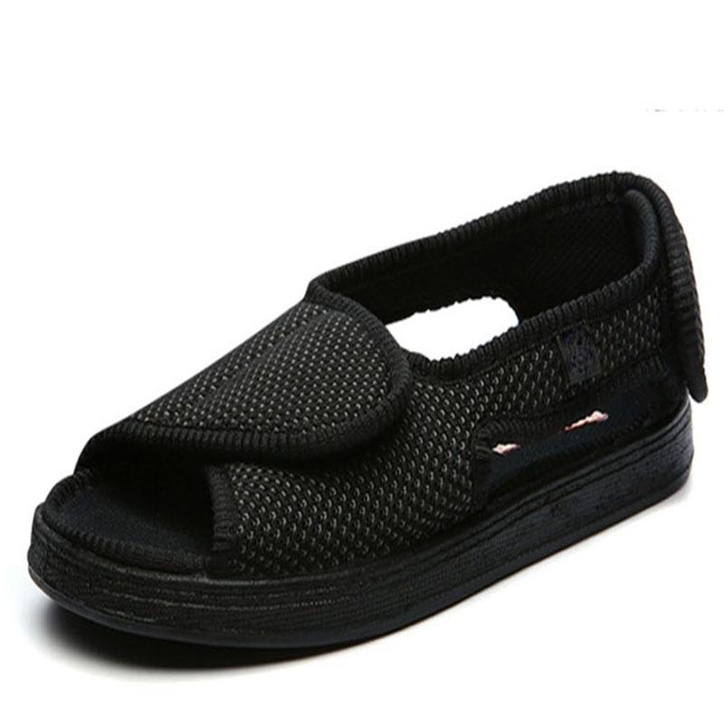 Swollen Feet Wide Magic Stick Shoes Thumb Outside The-BS01538-Veeddydropshipping