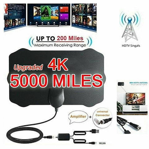 1080P Indoor Digital TV Antenna HD HDTV Antena DVB-T/T2 DVB T/T2 DVBT2 -CE01020-Veeddydropshipping