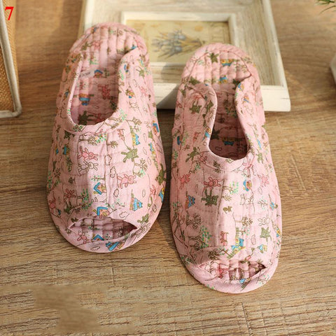 Warm Home Slippers Household Flat Indoor Floor Flip Flops-BS01290-Veeddydropshipping