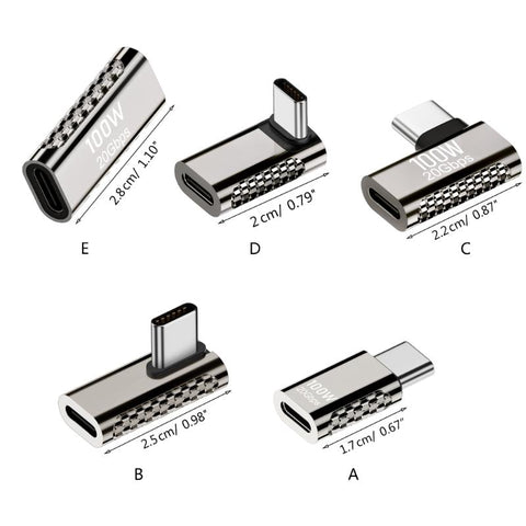 100W USB C OTG Adapter Type C To USBC OTG Adapter for MACBOOK   8K 60HZ CE00181-Veeddydropshipping