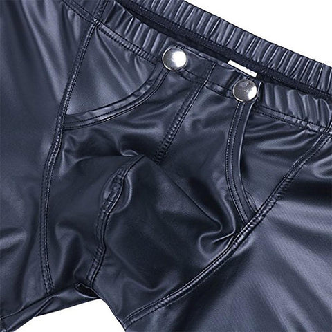 Underwear Open Front Casual Slip Male Shorts Solid Color Fashion Panties-MF01724-Veeddydropshipping