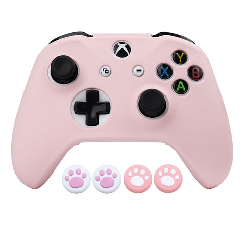 Pink Soft Silicone Protective Cover For PS4/ PS5/ Xbox One S / Xbox Series S X / Switch -CE01513-Veeddydropshipping
