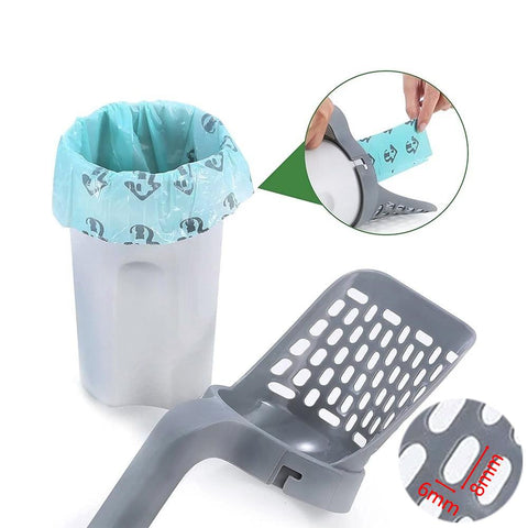 Cat Shovel Scoop Clean Toilet Garbage Picker-HA01979-Veeddydropshipping