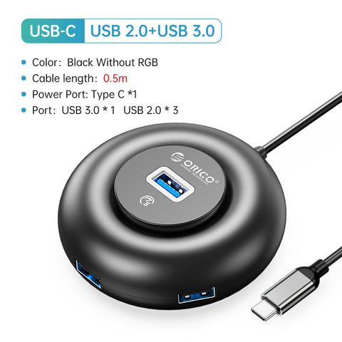 HUB Multi Splitter with Charge Ultra-Slim Adapter-CO00239-Veeddydropshipping