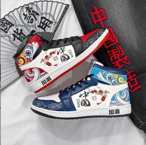Sneakers Demon Slayer Women High Top Flats Vulcanized-BS01353-Veeddydropshipping
