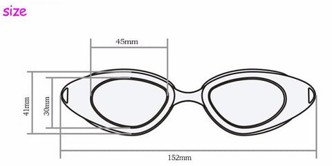 Professional Goggles Anti-Fog UV Protection Adjustable Swimming Goggles Men -OS00013-Veeddydropshipping