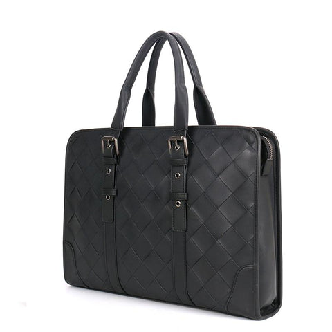 Genuine Leather Business Men&#39;s Briefcase Male Shoulder Bag Men Messenger-BS00511-Veeddydropshipping